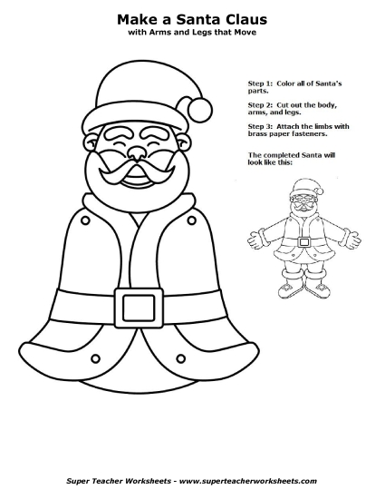 Characters - Make a Santa Claus Characters - Make a Santa Claus