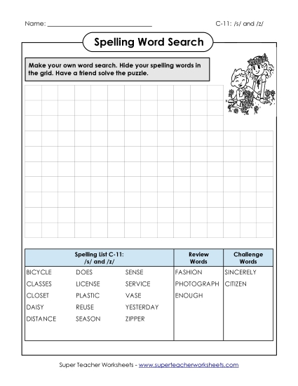 Worksheets - Make-a-Search (C-11) Worksheets - Make-a-Search (C-11)