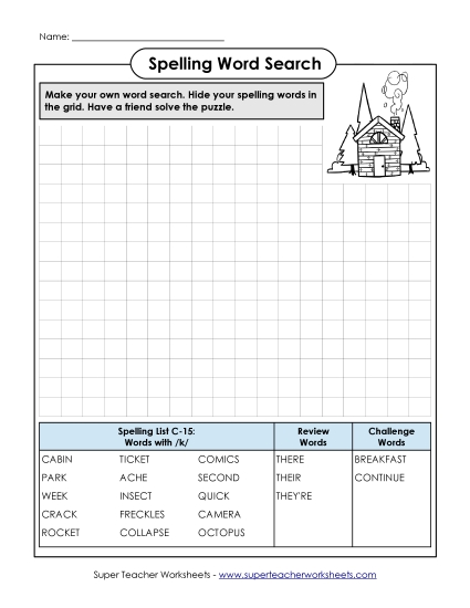 Worksheets - Make-a-Search (C-15) Worksheets - Make-a-Search (C-15)