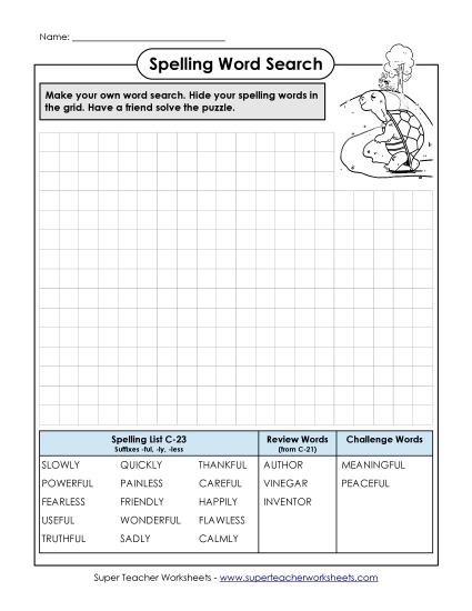 Worksheets - Make-a-Search (C-23) Worksheets - Make-a-Search (C-23)