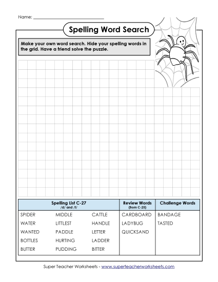 Worksheets - Make-a-Search (C-27) Worksheets - Make-a-Search (C-27)