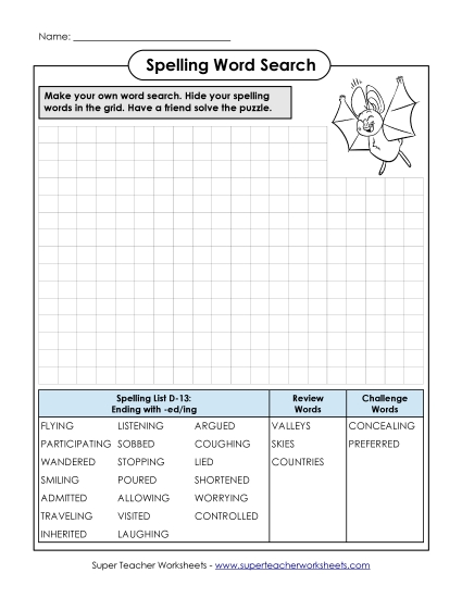 Worksheets - Make-a-Search (D-13) Worksheets - Make-a-Search (D-13)