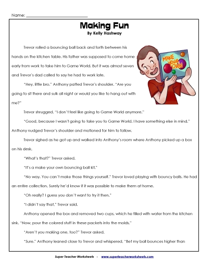 Fiction Stories - Making Fun Fiction Stories - Making Fun