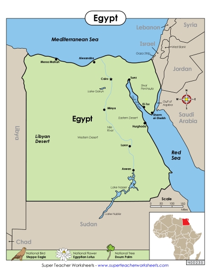 Maps - Map of Egypt Maps - Map of Egypt