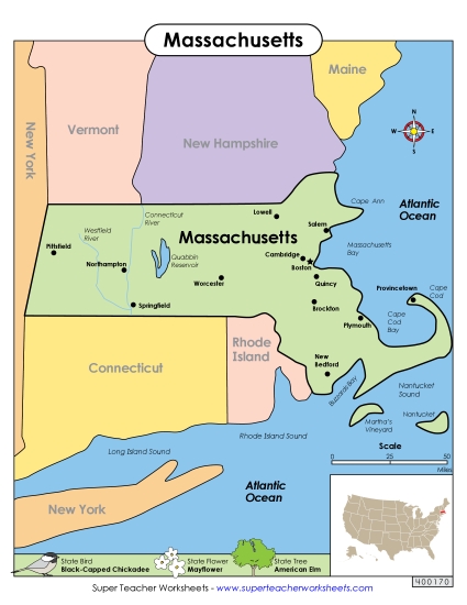 Maps - Map of Massachusetts Maps - Map of Massachusetts