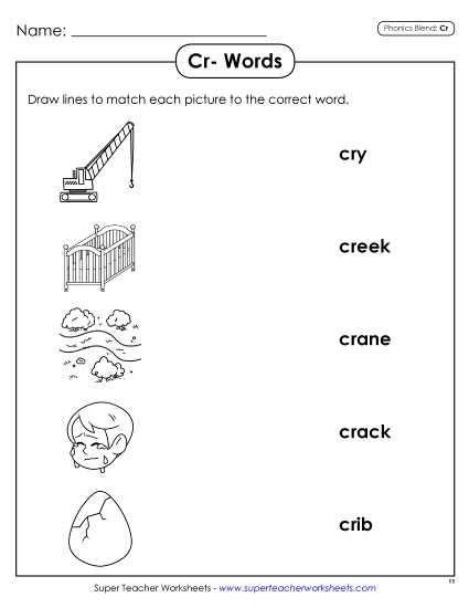 Worksheets - Matching Worksheet