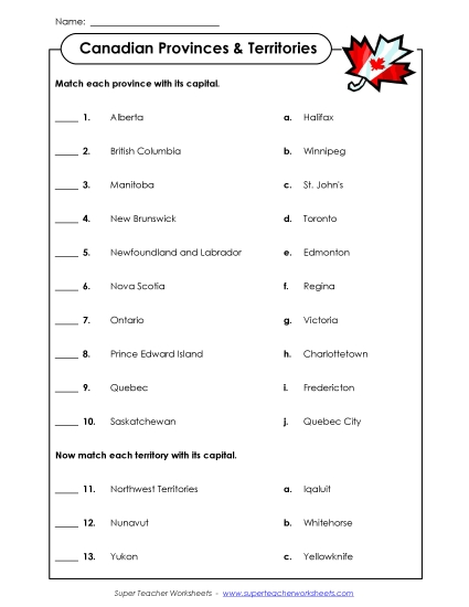 Reports, Games, & Worksheets - Matching Worksheet - Capitals Reports, Games, & Worksheets - Matching Worksheet - Capitals
