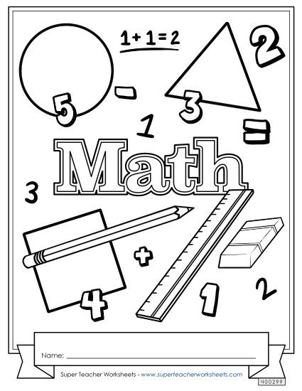 Folder & Binder Covers - Math Folder & Binder Covers - Math
