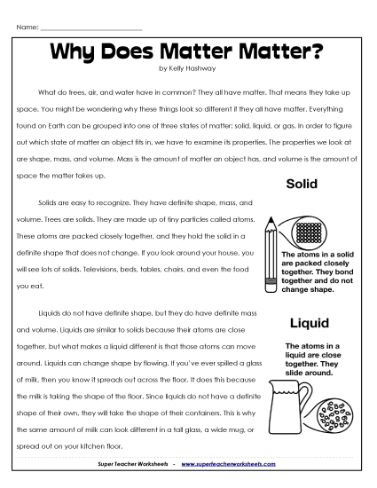 Matter Article
