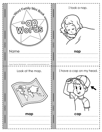 Worksheets - Mini-Book (-ap) Worksheets - Mini-Book (-ap)