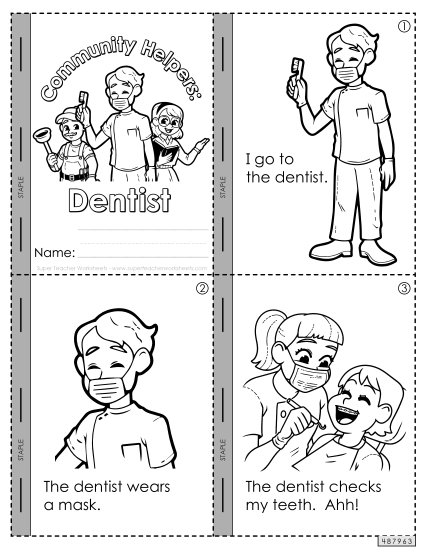 Mini Books - Mini-Book: Dentist Mini Books - Mini-Book: Dentist