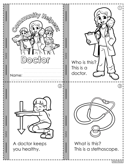 Mini Books - Mini-Book: Doctor Mini Books - Mini-Book: Doctor