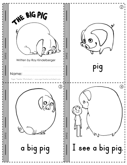 Worksheets - Mini-Book (-ig) Worksheets - Mini-Book (-ig)