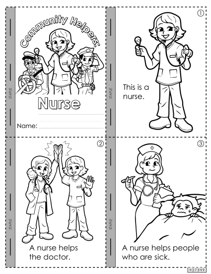 Mini Books - Mini-Book: Nurse