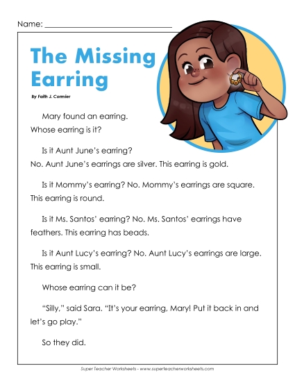 Missing Earring