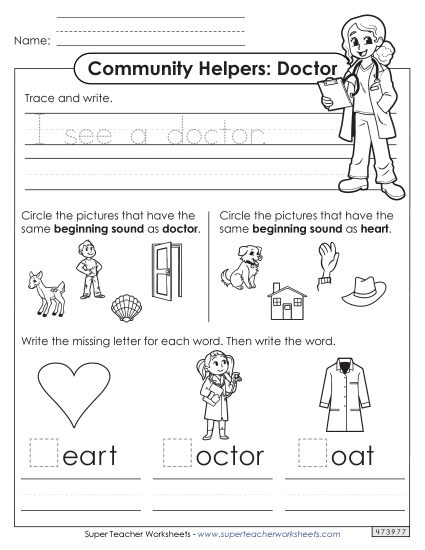 Early Literacy - Mixed Literacy Skills: Doctor Early Literacy - Mixed Literacy Skills: Doctor