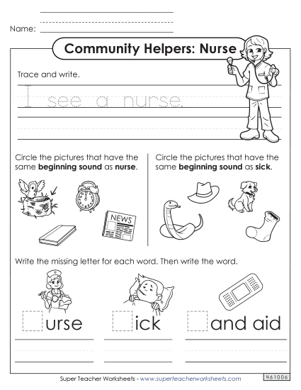 Early Literacy - Mixed Literacy Skills: Nurse