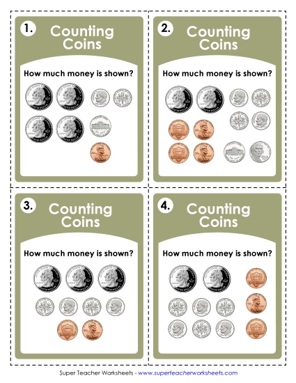 Money: Counting Coins (USA) (Intermediate Level) Money: Counting Coins (USA) (Intermediate Level)