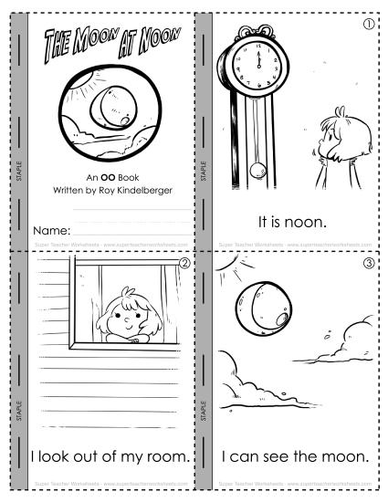 Vowel Digraphs - Moon at Noon (oo Sound)