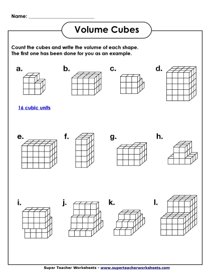 Volume Cubes Intermediate - More Volume Cubes - Intermediate Volume Cubes Intermediate - More Volume Cubes - Intermediate