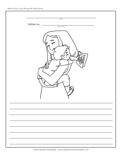 Holiday Story Pictures - Mother's Day - Big Hug Holiday Story Pictures - Mother's Day - Big Hug