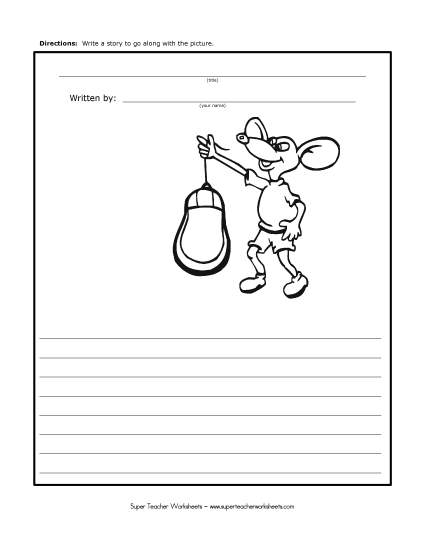 Story Pictures - Mouse with a Mouse