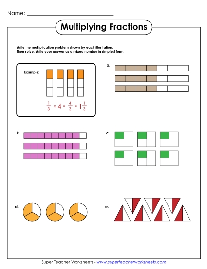 Multiplying Fractions by Whole Numbers - Multiplying Fractions by Whole Numbers (with Diagrams) Multiplying Fractions by Whole Numbers - Multiplying Fractions by Whole Numbers (with Diagrams)