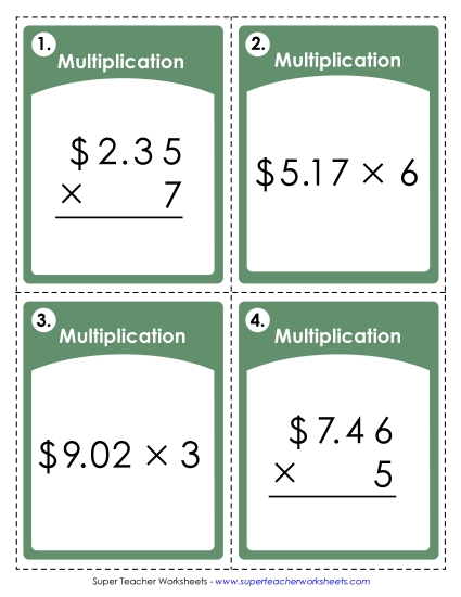 Multiplying Money Multiplying Money