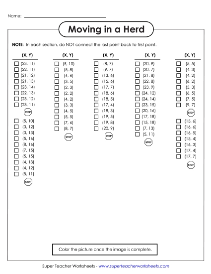 20x25 Grid: Basic - Mystery Graph - Buffalo 20x25 Grid: Basic - Mystery Graph - Buffalo