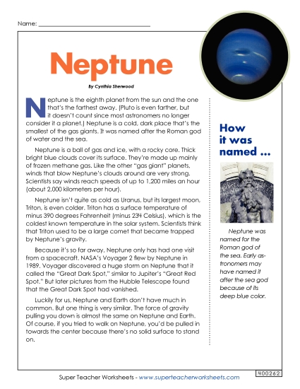 Articles with Questions - Neptune Article & Questions Articles with Questions - Neptune Article & Questions