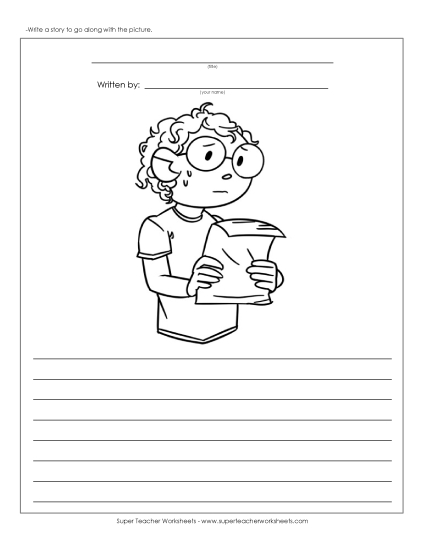 Story Pictures - Nervous Note Reader Story Pictures - Nervous Note Reader