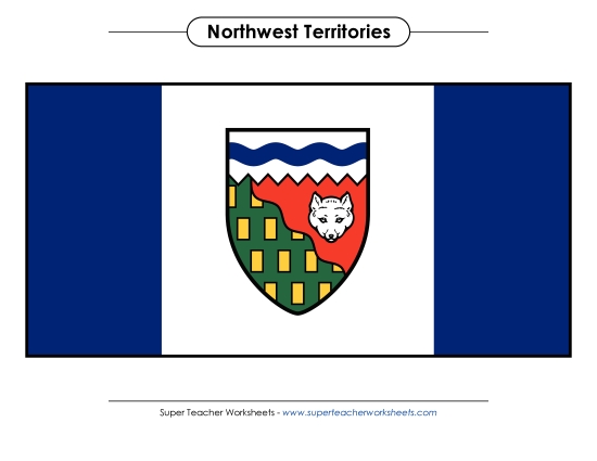 Flag and Coat of Arms - Northwest Territories Flag (Full Colour)