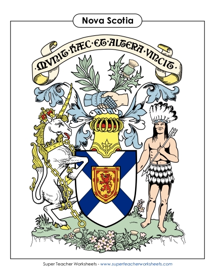 Flag and Coat of Arms - NS Coat of Arms (Full Colour)