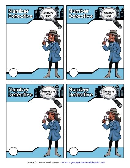 Number & Brain Teasers - Number Detective
