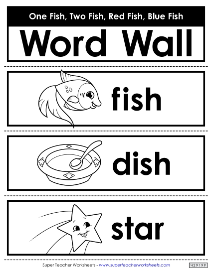 Pocket Chart Word Wall - O.F.T.F.R.F.B.F. Word Wall