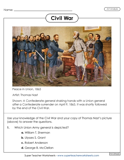 Art Analysis - Peace in Union (Art Analysis)