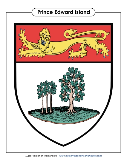 Maps - PEI Escutcheon (Full Colour)