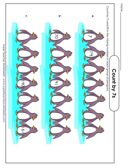Penguins - Count By 7s