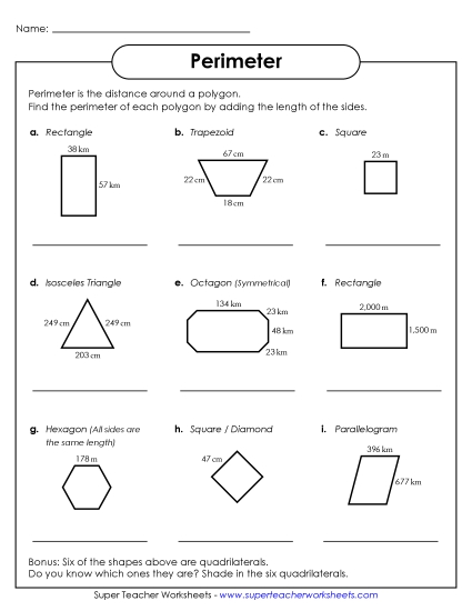 Intermediate - Perimeter Polygons 2 (Intermediate) Intermediate - Perimeter Polygons 2 (Intermediate)