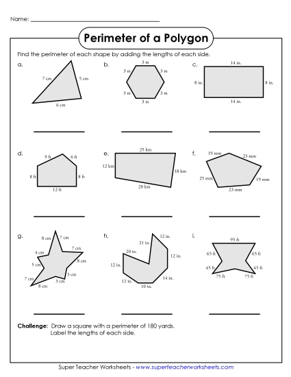 Intermediate - Perimeter Polygons (Intermediate) Intermediate - Perimeter Polygons (Intermediate)