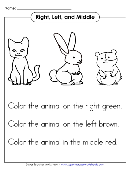 Right, Left, Middle - Pets Right, Left, Middle - Pets