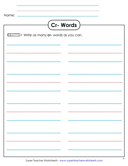 Worksheets - Phonics Brainstorm Worksheets - Phonics Brainstorm