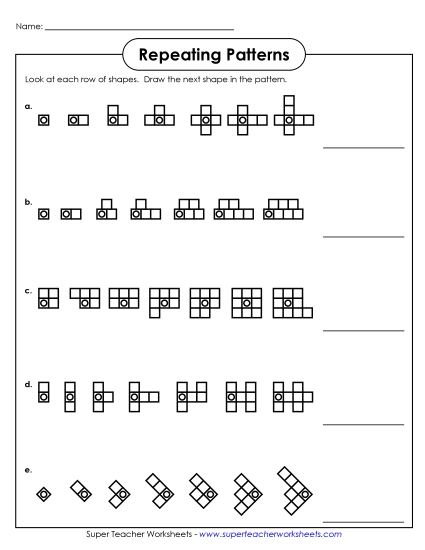 Advanced (4+) - Picture Patterns (Advanced)