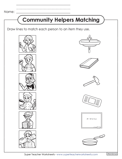 Matching Worksheets - Picture-to-Picture Matching Worksheet 2 Matching Worksheets - Picture-to-Picture Matching Worksheet 2