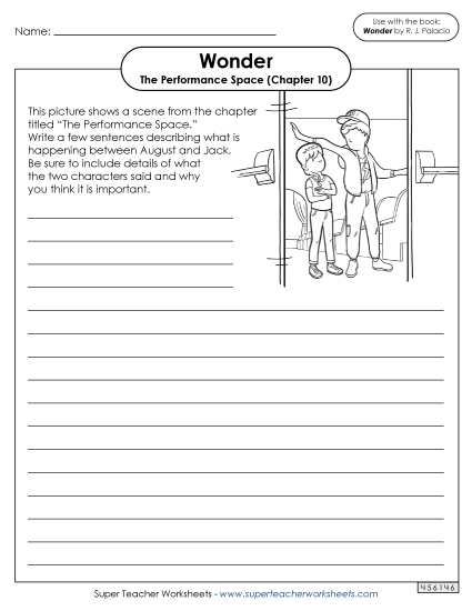 Part 1 - August - Picture Writing Prompt (The Performance Space) Part 1 - August - Picture Writing Prompt (The Performance Space)
