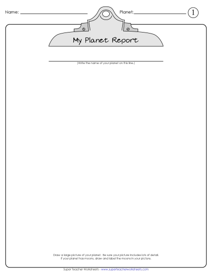 Projects and Activities - Planet Research Report
