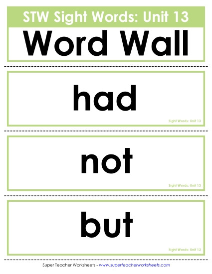 Reading Practice Tools - Pocket Chart or Word Wall (Unit 13) Reading Practice Tools - Pocket Chart or Word Wall (Unit 13)
