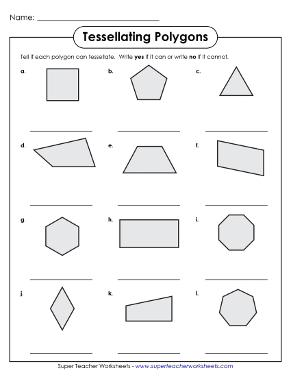 Polygon Tessellations Polygon Tessellations