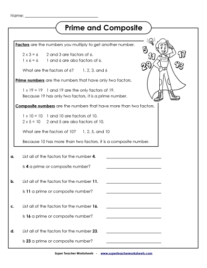 Prime & Composite - Prime & Composite Numbers Prime & Composite - Prime & Composite Numbers