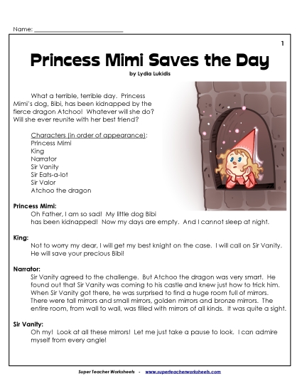 Princess Mimi Saves the Day Princess Mimi Saves the Day